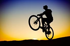 mountain biking